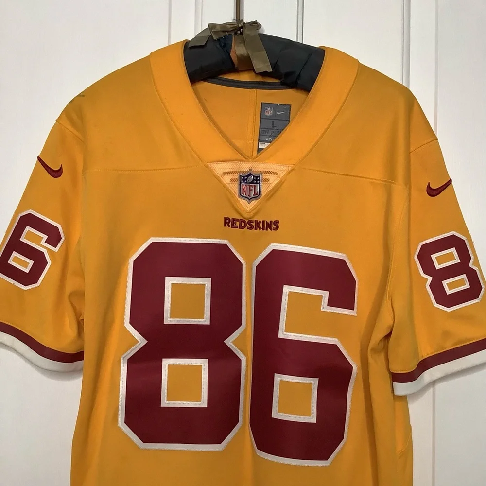 WASHINGTON REDSKINS Jordan Reed # 86 Signed Official NFL Nike Football Jersey - Picture 12 of 13